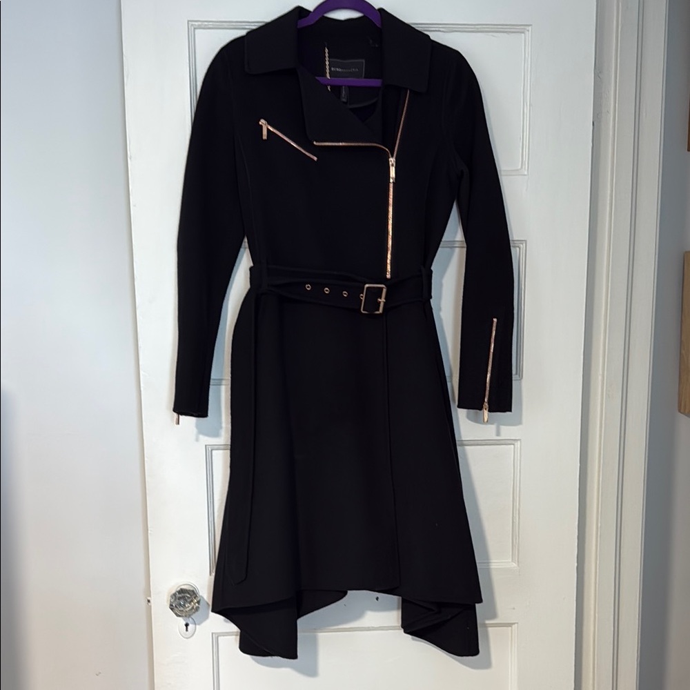 Elegant Black Jacket with Gold Accents